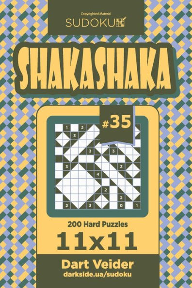 Sudoku Shakashaka - 200 Hard Puzzles 11X11