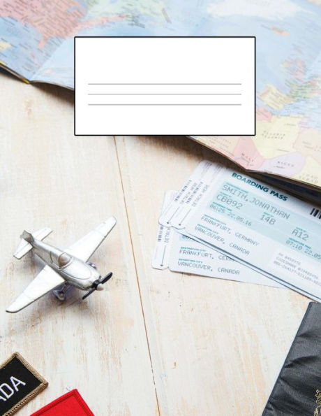 Travel Story Paper Book Travel The World : Story Paper Book