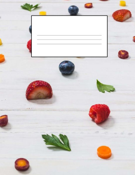 Fruits Story Paper Book | Eat The Rainbow: Story Paper Book