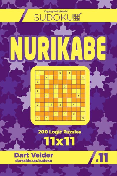 Sudoku Nurikabe - 200 Logic Puzzles 11X11
