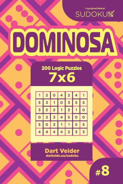 Sudoku Dominosa - 200 Logic Puzzles 7X6