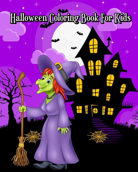Halloween Coloring Book For Kids: Stress Relieving Halloween Designs (Goregeous Coloring Book), 100 Pages