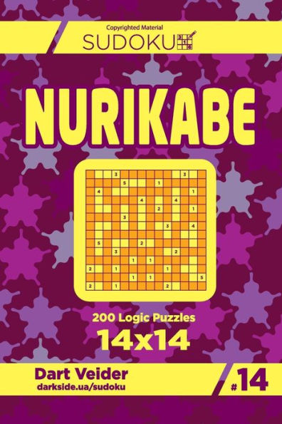 Sudoku Nurikabe - 200 Logic Puzzles 14X14