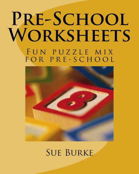 Pre-School Worksheets : Fun Puzzle Mix For Pre-School