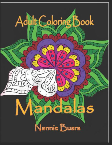 ADULT COLORING BOOK MANDALAS