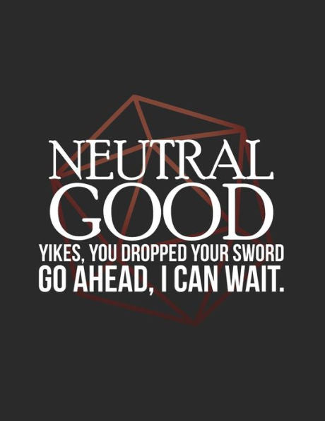 Neutral Good: Rpg Alignment Themed Mapping And Notes Note