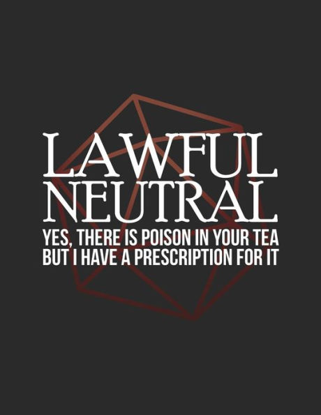 Lawful Neutral: RPG Alignment Themed Mapping and Notes Note