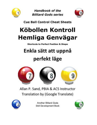 Biljardboll Kontroll Hemliga Metoder: Enkla s�tt att uppn� perfekt l�ge (Swedish Edition)