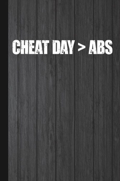 Cheat Day > Abs: Workout Food Log Notebook