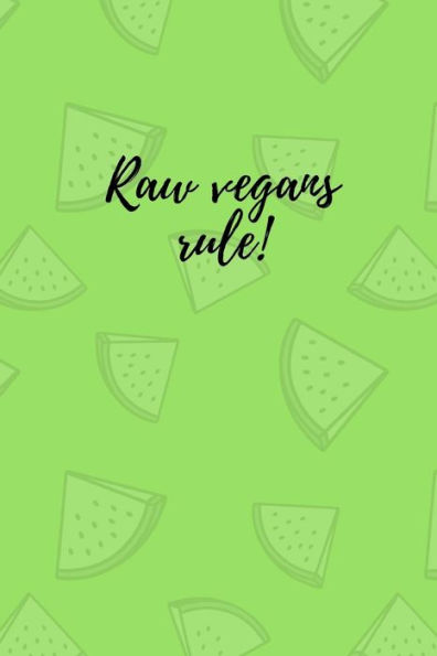 Raw Vegans Rule! - 9781726716789