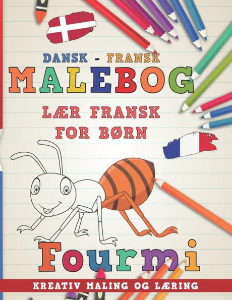 Malebog Dansk - Fransk I L - 9781726755627