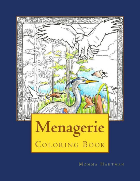 Menagerie : Coloring Book