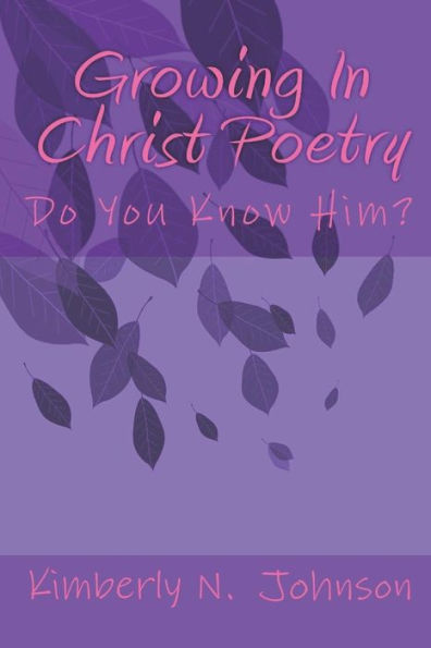 Growing In Christ Poetry: Do You Know Him?