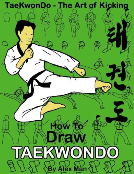 How to draw Taekwondo (TaeKwonDo - The Art of Kicking)