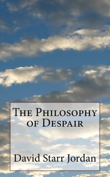 The Philosophy Of Despair - 9781727612714