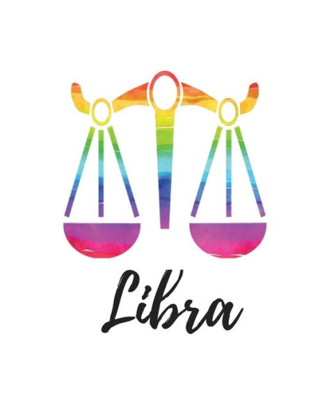 Libra : Libra Cornell Notes Rainbow