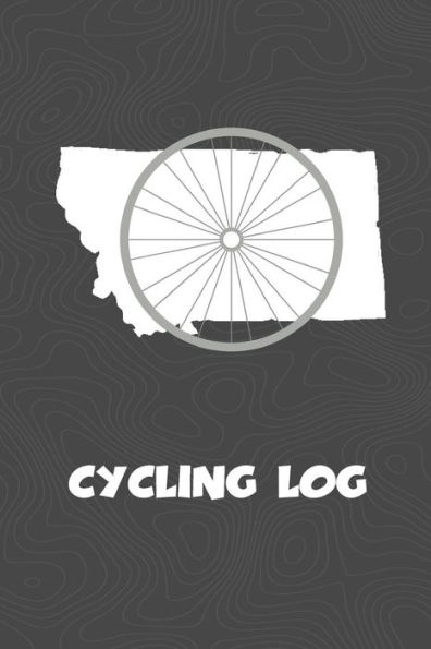 Cycling Log: Montana Cycling Log for tracking and monitoring your workouts and progress towards your bicycling goals. A great fitness resource for any ... Bicyclists will love this way to track goals!