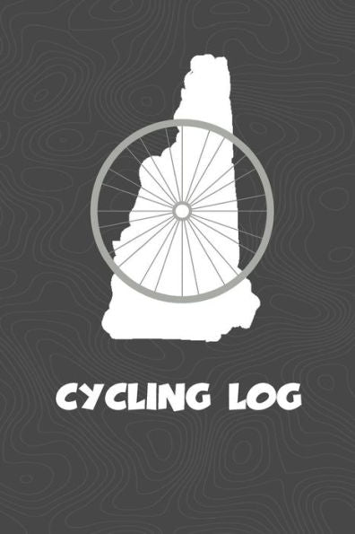 Cycling Log: New Hampshire Cycling Log for tracking and monitoring your workouts and progress towards your bicycling goals. A great fitness resource ... Bicyclists will love this way to track goals!