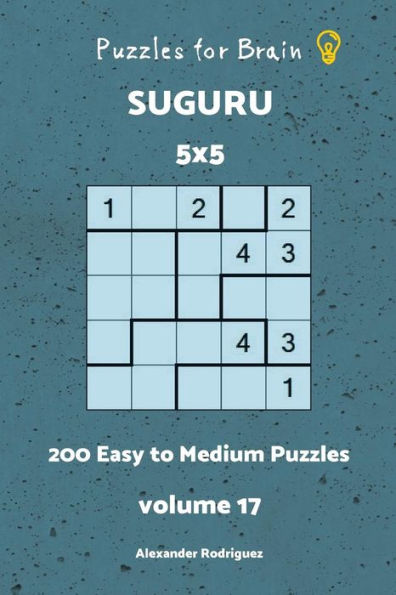 Puzzles Fo Brain - Suguru 200 Easy To Medium Puzzles 5X5