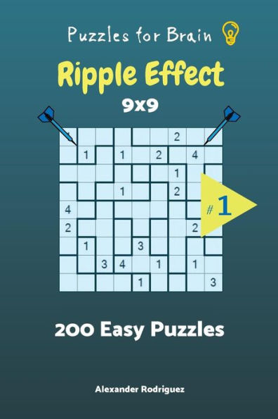 Puzzles For Brain - Ripple Effect 200 Easy Puzzles 9X9