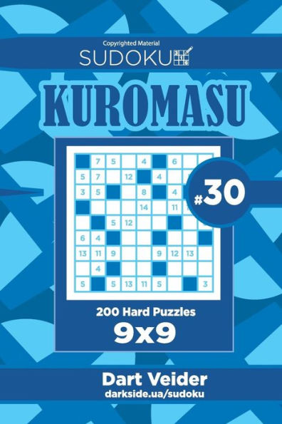 Sudoku Kuromasu - 200 Hard Puzzles 9X9
