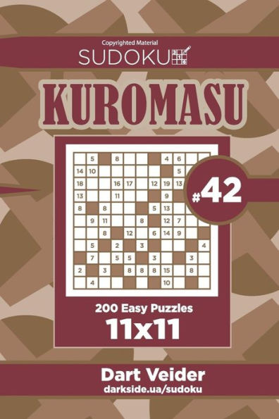 Sudoku Kuromasu - 200 Easy Puzzles 11X11