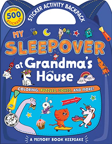 My Sleepover At Grandma's House: A Grandma-And-Me Activity And Memory Book Keepsake For Toddlers And Kids (My Grandma's House)