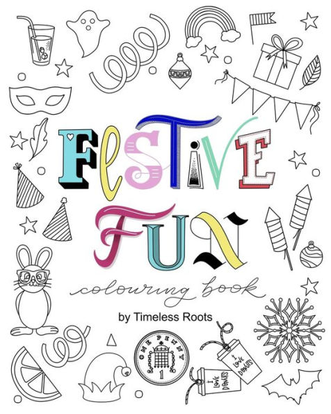 Festive Fun: Colouring Book
