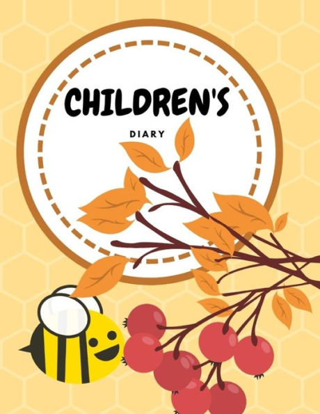 Children's Diary: Ages 4-8 Childhood Learning, Preschool Activity Book 100 Pages Size 8.5x11 Inch - 9781728609621