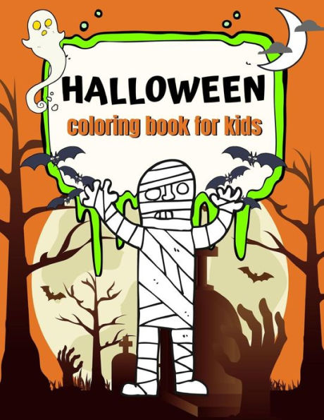 Halloween Coloring Book for Kids: Fun Halloween Coloring Pages (Children's Halloween Books)