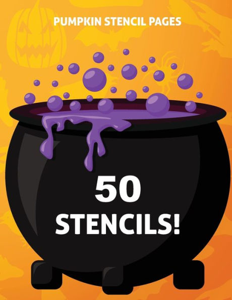 Pumpkin Stencil Pages : 50 Stencils