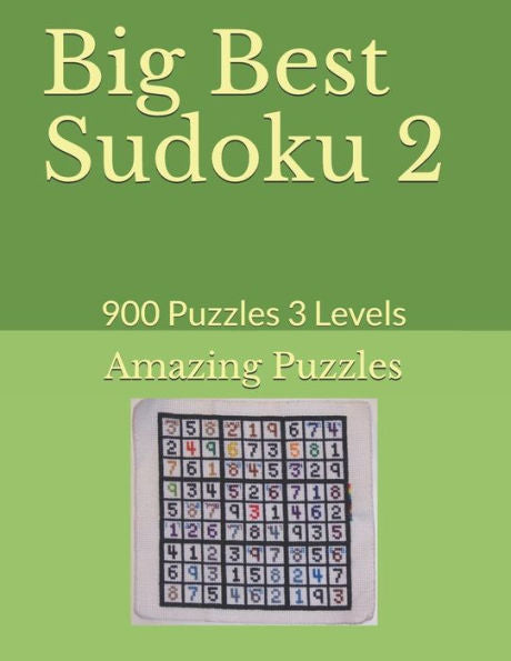 Big Best Sudoku 2: 900 Puzzles 3 Levels