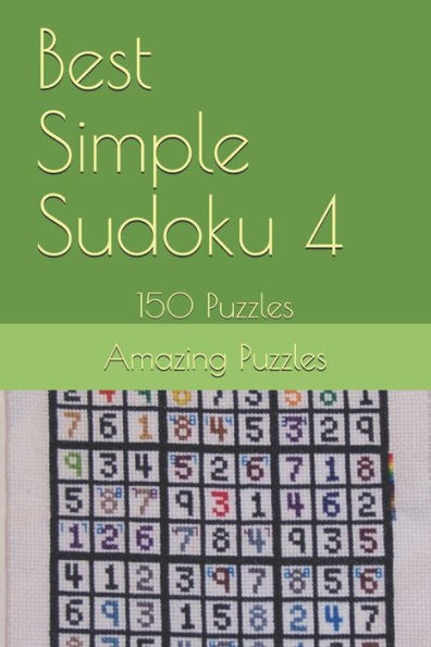 Best Simple Sudoku 4: 150 Puzzles