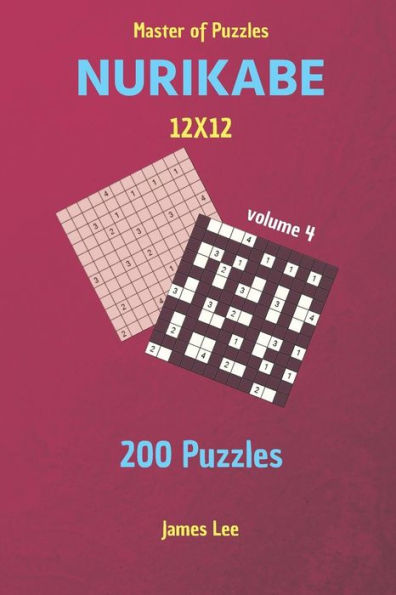 Master Of Puzzles - Nurikabe 200 Puzzles 12X12