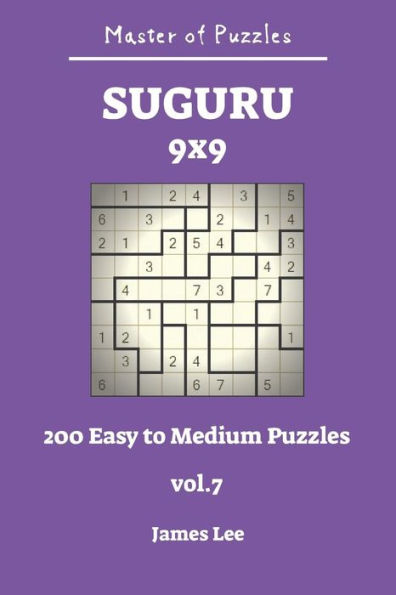 Master Of Puzzles - Suguru 200 Easy To Medium 9X9