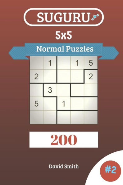 Suguru Puzzles - 200 Normal Puzzles 5X5