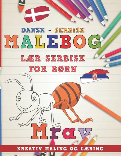 Malebog Dansk - Serbisk I L