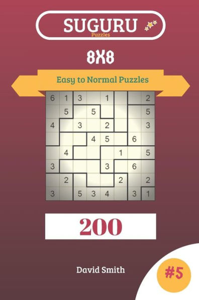Suguru Puzzles - 200 Easy To Normal Puzzles 8X8