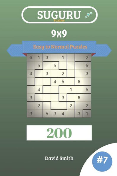 Suguru Puzzles - 200 Easy To Normal Puzzles 9X9