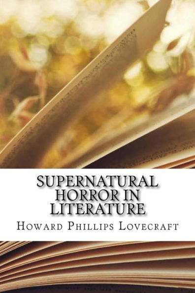 Supernatural Horror In Literature - 9781729539897