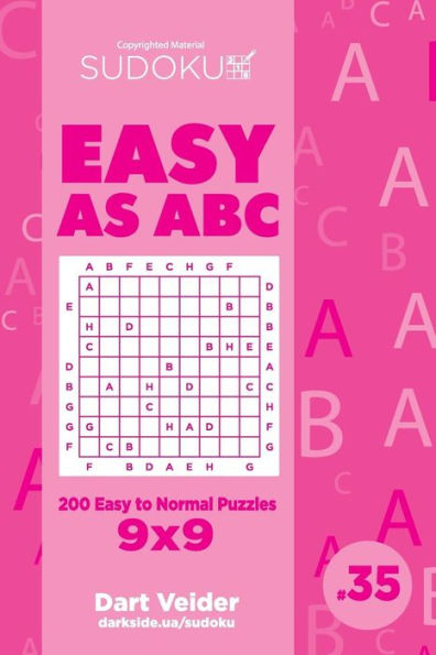 Sudoku Easy As Abc - 200 Easy To Normal Puzzles 9X9