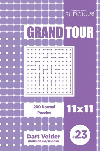 Sudoku Grand Tour - 200 Normal Puzzles 11X11