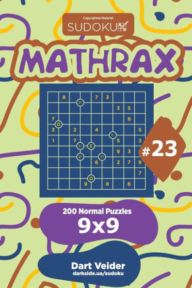 Sudoku Mathrax - 200 Normal Puzzles 9X9