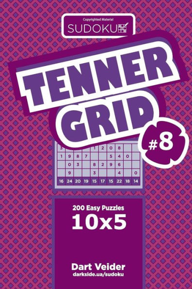 Sudoku Tenner Grid - 200 Easy Puzzles 10X5