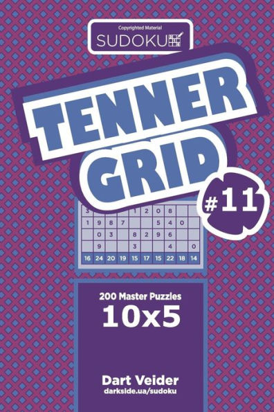 Sudoku Tenner Grid - 200 Master Puzzles 10X5