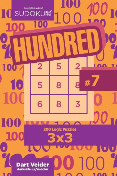 Sudoku Hundred - 200 Logic Puzzles 3X3 - 9781729616253