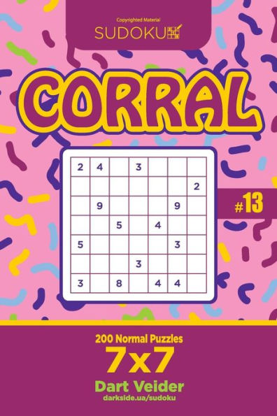Sudoku Corral - 200 Normal Puzzles 7X7