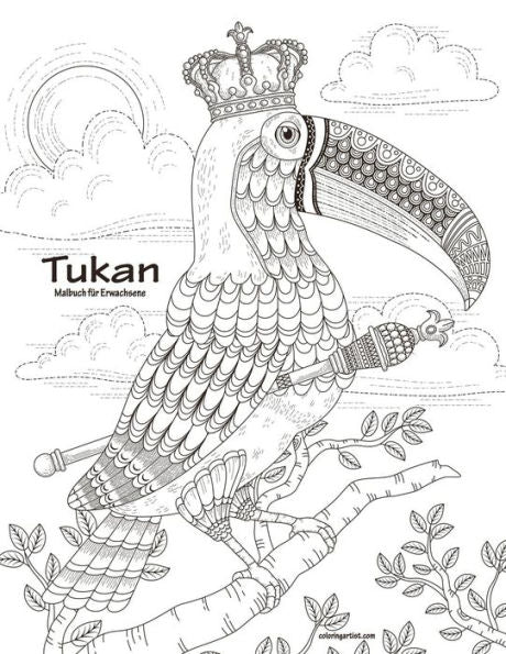 Tukan-Malbuch F?r Erwachsene 1