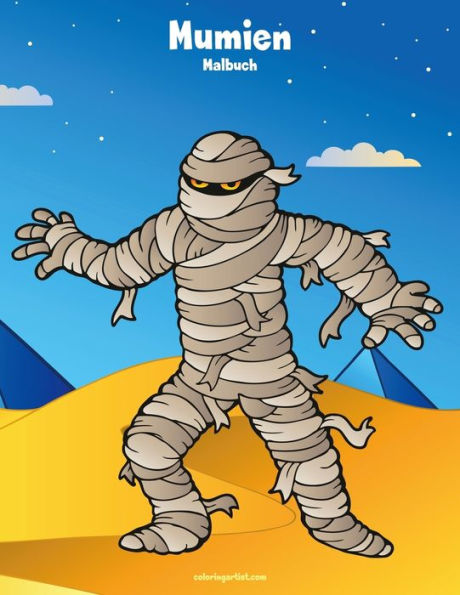 Mumien-Malbuch 1