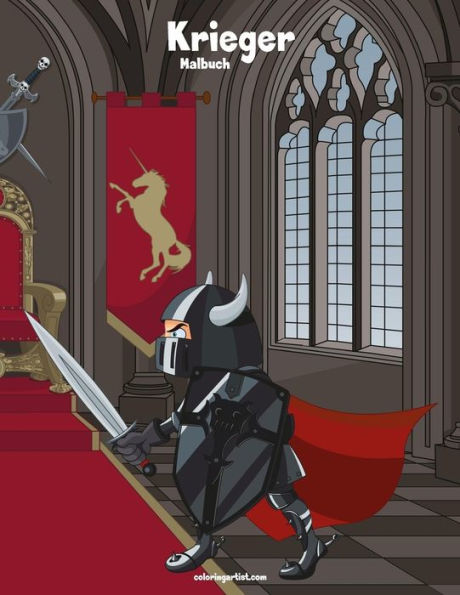 Krieger-Malbuch 1 (German Edition)